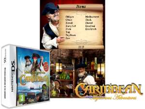 Mysterious Adventures in the Caribbean (Europe) (En,De,Nl) Cover